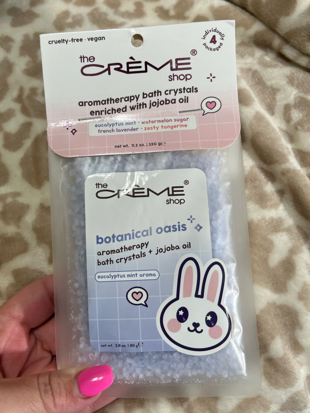 The crème shop aromatherapy bath crystals